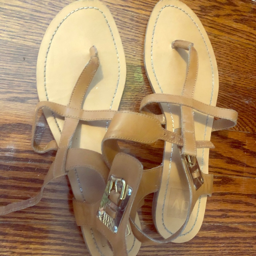 DV tan sandals